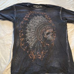 Like new Affliction shirt.  Worn less than 5 times.